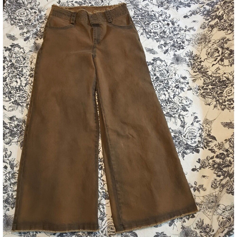 Dolls Kill DARKER WAVS Fader Oversized Baggy Pants